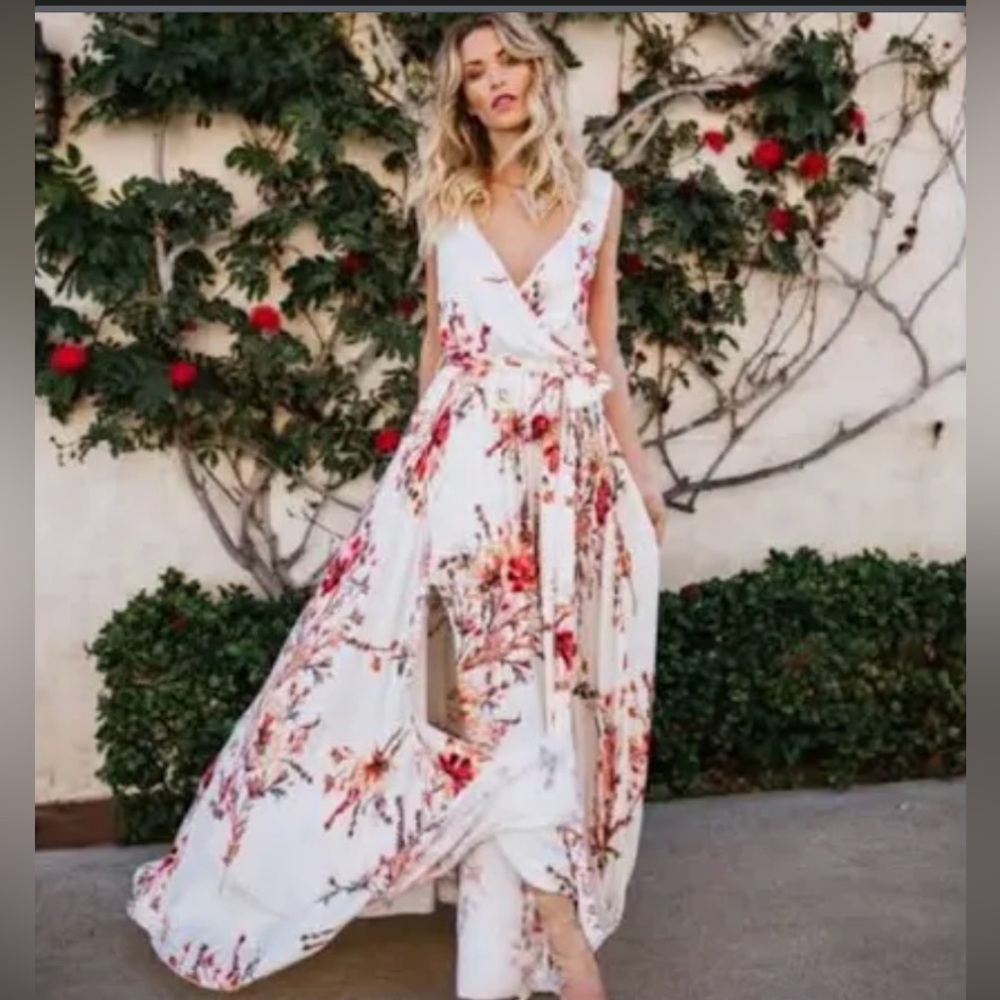 VICI Sweet Georgia Diana Floral Maxi Dress